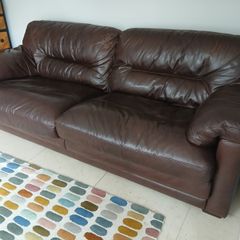 3 Seater Leather Sofa
