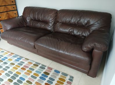 3 Seater Leather Sofa