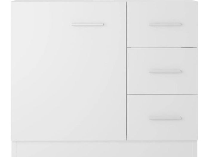 Sink Cabinet | White | Engineered wood | Medium | Bathroom Sink Cabinet