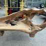 Old maybe pitch pine bench Image 2