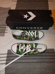 Khaki Camo Converse