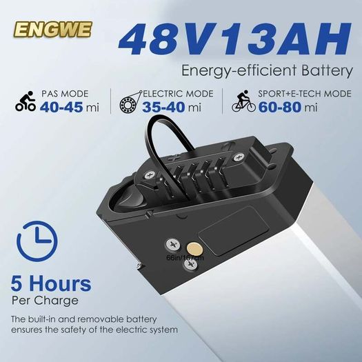 ENGWE EP-2/EP2 Pro (Upgraded Version) Electric Bike - Black