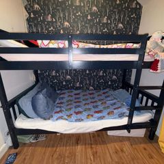 Dark Blue Bunk Beds