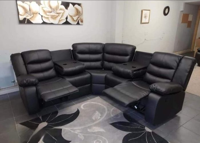 NEW Recliners Leather Couches 3+2 AND CORNER SETS In Different Design And Varities, Instock