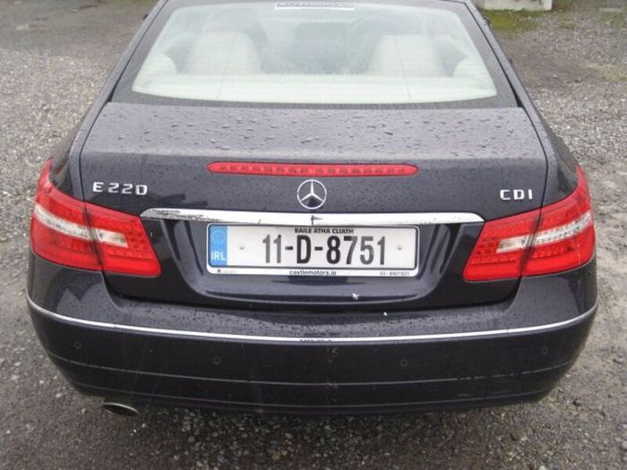 Mercedes-Benz E-Class 220cdi 2011 coupe
