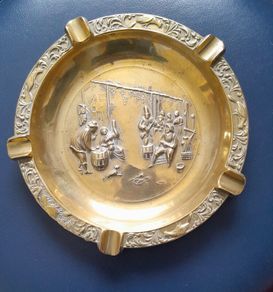 c.50s - Solid Brass - Ashtray
