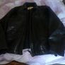 Vintage Black Leather Jacket Medium Image 2