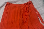 New look coral skirt length above the knee  size UK16/18 EU44/46 Postage included