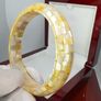 Perl bracelet Golden Glow: South Sea Colour Mother of Pearl Bangle Image 7