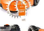 Wheel Traction Spikes for Worx Robotic Mowers