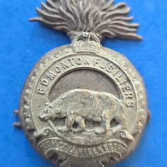 Canada Edmonton Fusiliers cap badge