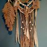 unique macrame with  antler Image 2