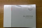 Nissan Almera 2004 Manual &amp; Wallet