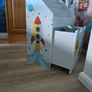 Kids Bookshelf with Drawer Image 3