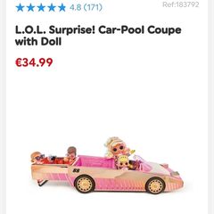 Lol car-pool coupe with doll
