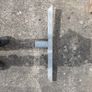 Galvanised lighting pole and T-bar. Image 2