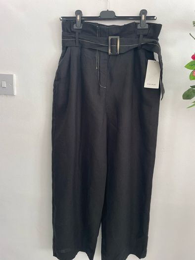 trousers Bnwt 100% linen Zara size small