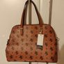 Sara Brown Horse Handbag with tote carrier Image 2