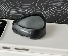 Ultra-small Swiftpoint GT-500 ergonomic wireless mouse