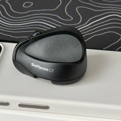 Ultra-small Swiftpoint GT-500 ergonomic wireless mouse