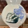 Vintage Geoffrey Healy Spongeware Studio Pottery Urn Vase Image 6