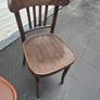 2 Vintage Bistro  cafe chairs Image 2