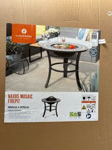 La Hacienda Naxos Mosaic Firepit