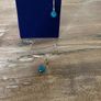 Handmade blue errings Image 2