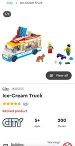 Lego City Ice-cream Truck 60253