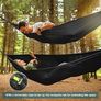NEW SALE | Hammock with Mosquito Net - Lightweight Double Hammock, Hold Up to 350kg, Portable Hammocks for Indoor, Outdoor, Hiking, Camping, Backpacking, Travel, Backyard, Beach Image 5
