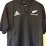 All Blacks Jersey.  Official New Zealand All Blacks Mens Home Jersey. Authentic Original Adidas No Sponsor Jersey From Year 2007..Not A Modern Day Remake. Image 3