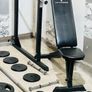 Power Rack Olympic Weights Barbell Dumbbells Bench Image 6