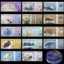 Arctic Commemorative Banknote Complete Set of 14 Different Denominations 1 2 3 5 6 8 9 10 15 25 50 100 250 500 Dollar Collection Image 4