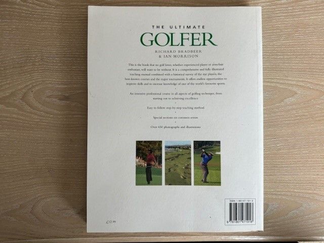 The Ultimate Golfer, by Richard Bradbeer & Ian Morrison (New)