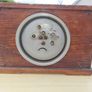 Antique Chinese table clock in a wooden case Image 5