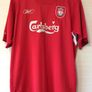 Liverpool Jersey. Official Reebok Mens Home Jersey Season 2004-2006.Original From The Time. Not A Modern Day Remake. Image 3