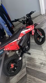 red electric bike