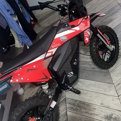 red electric bike