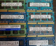 4gb ddr3 x 8  sodimm lot