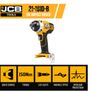 JCB 18V Cordless Impact Driver, 150Nm, 2.0Ah-5.0Ah Li-Ion Batteries, 1/4" Hex Quick Release Chuck Image 6