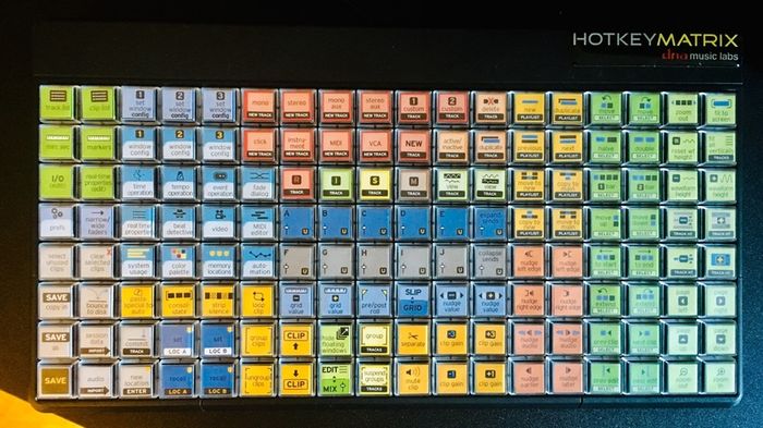 Protools Hotkey Matrix - Shortcut Matrix