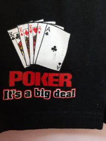 New poker shorts XL