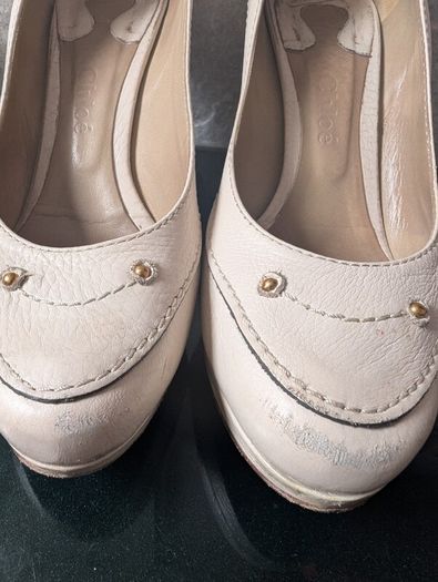 Chloe original leather old shoes
