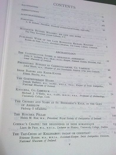 North Munster studies Limerick Tipperary Clare history archaeology