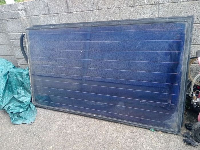 Euro C20 AR hot water solar thermal panels x 4 and extras