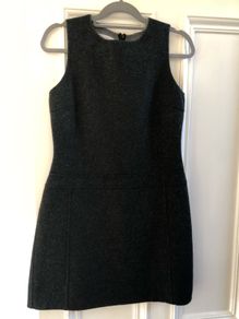 Hobbs grey wool mini dress