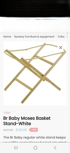 Baby Moses Basket stand