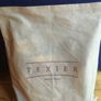 Vintage TEXIER Leather Briefcase Tote Bag Image 3