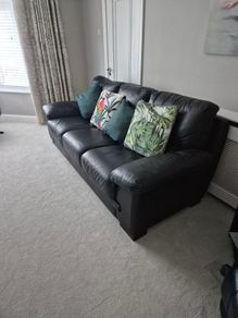 3 seater  italian leather