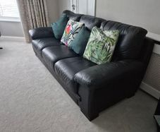 3 seater  italian leather